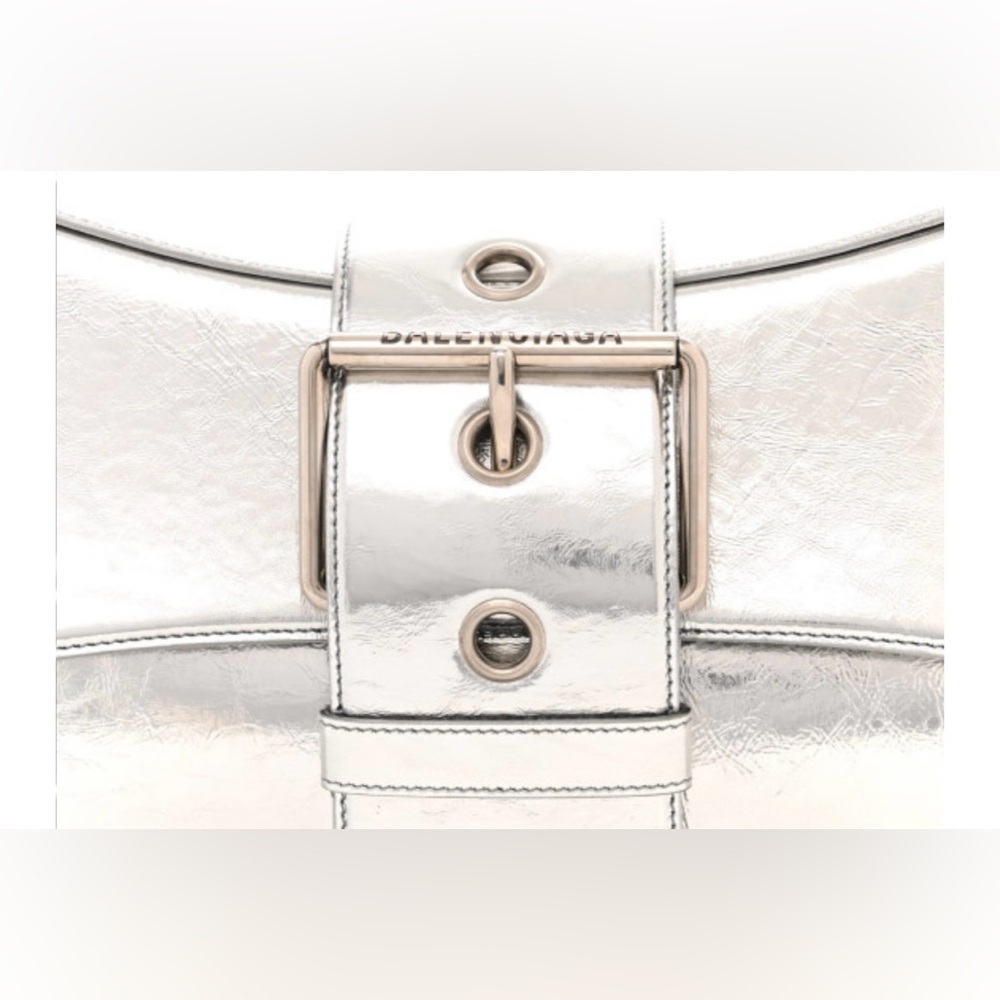 Balenciaga Lindsay small chain silver bag - Picture 4 of 9